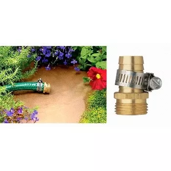 58141n 0.75" Male Shank Mender With Stainless Steel Clamp Ea
