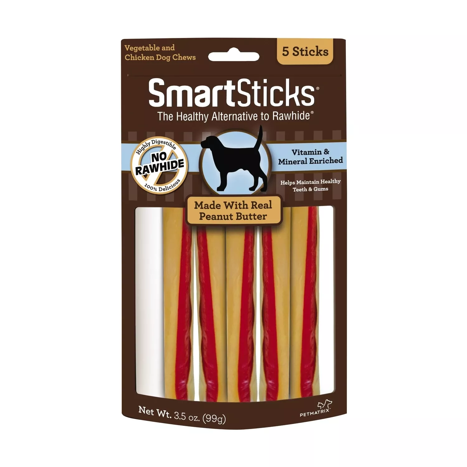 923206 Smartsticks Peanut Butter 5pk Ea