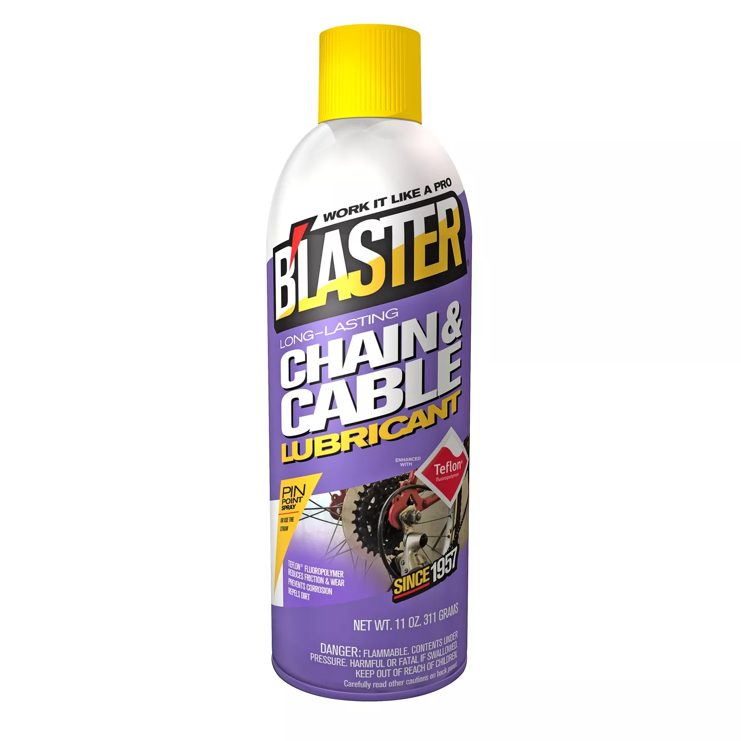 Pb Chain & Cable Lubricant, 11 Oz. Ea