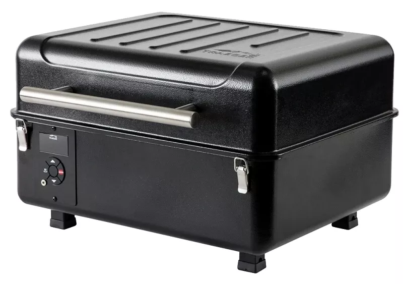 Ranger Wood Fired Grill, Portable, 8 Lb. Hopper, 184-sq. In. Ea